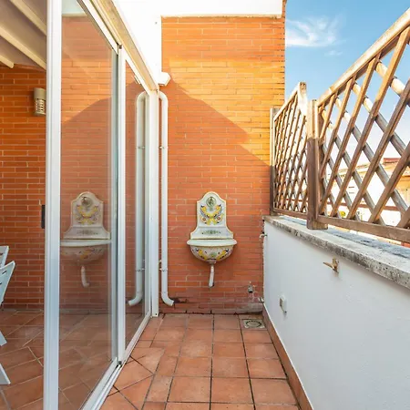 Apartmán Monteverde 2bdr Penthouse Řím