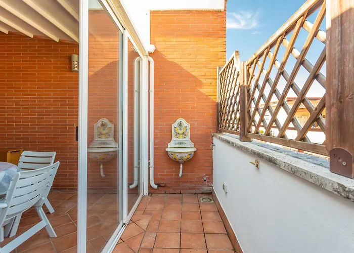 Apartmán Monteverde 2bdr Penthouse Řím